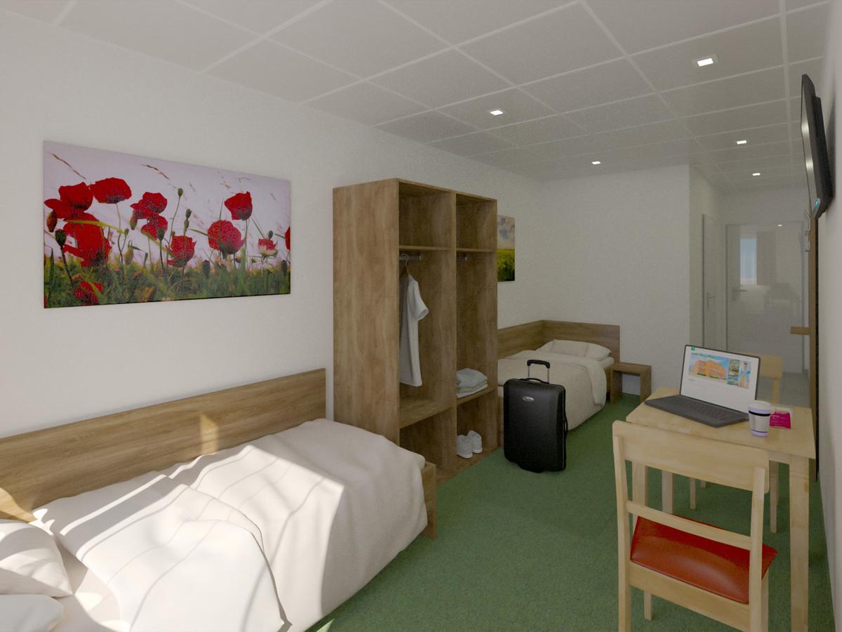 Winbudget "Bed&Breakfast" วีเนอร์นอยชตัดท์ ภายนอก รูปภาพ